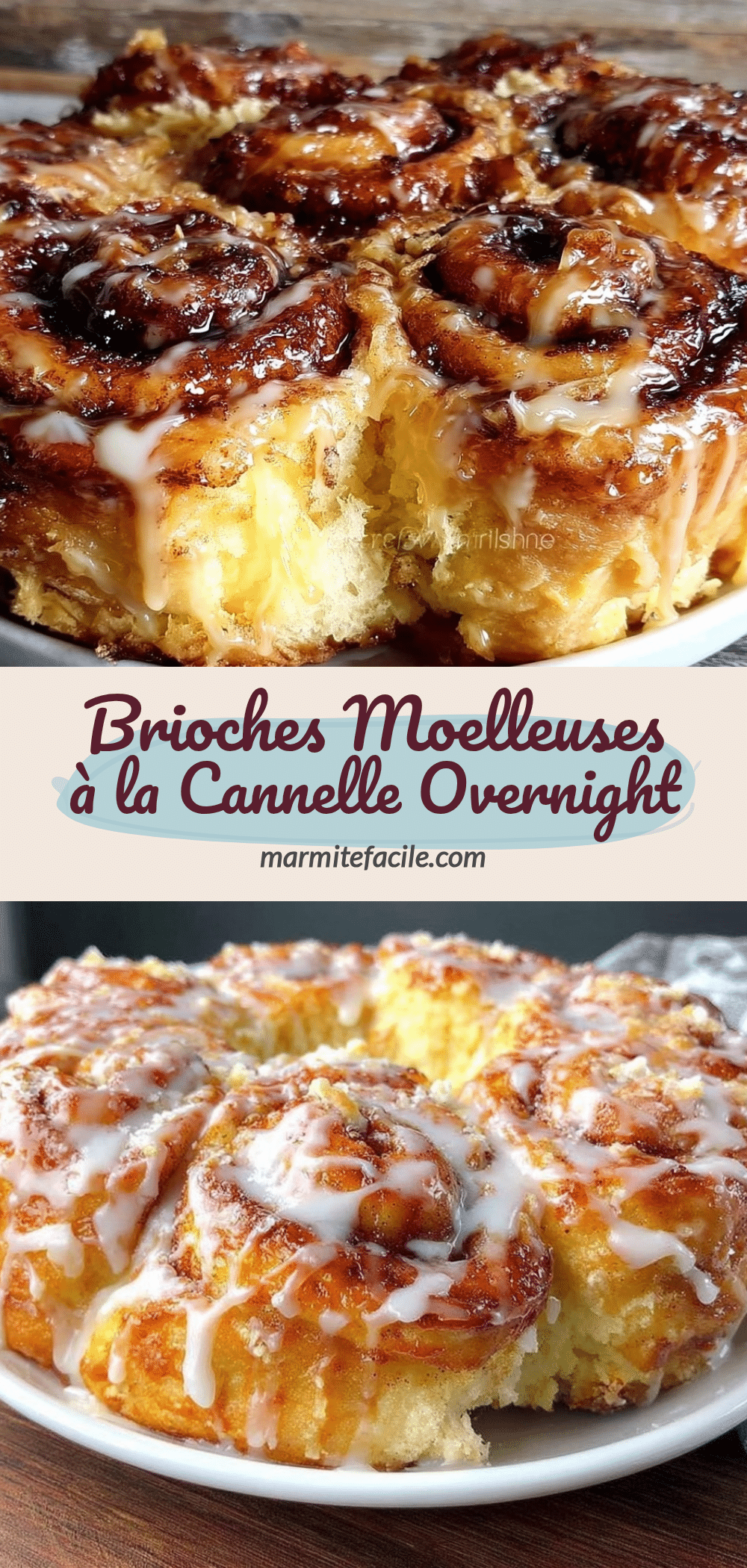 brioches à la cannelle overnight recipe