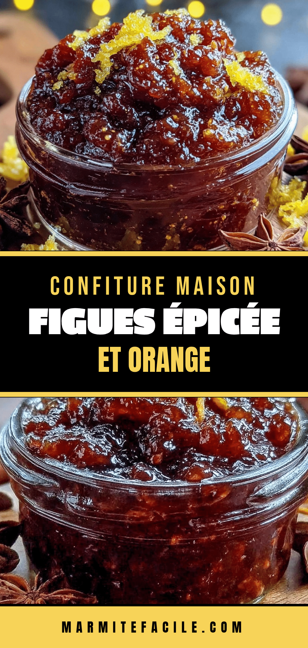 confiture maison de figues épicée à l’orange recipe