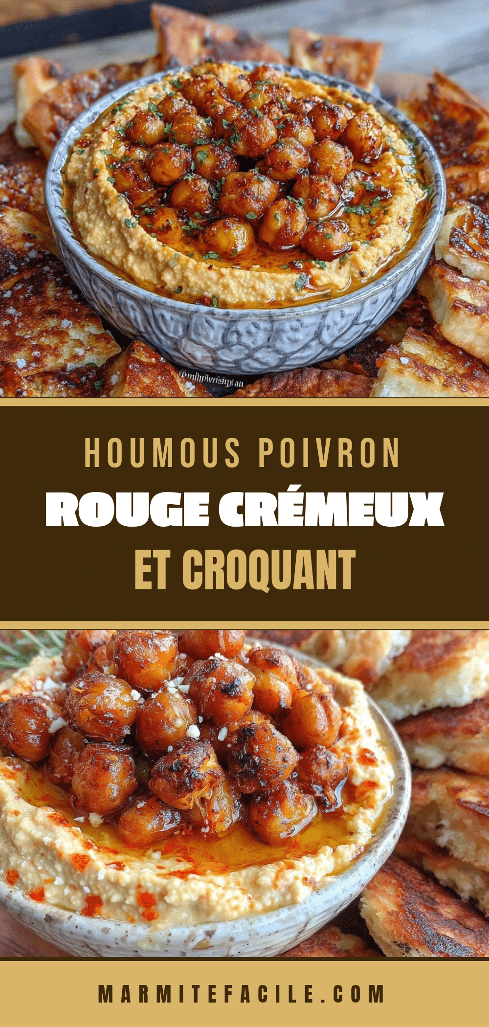 houmous poivron rouge recipe