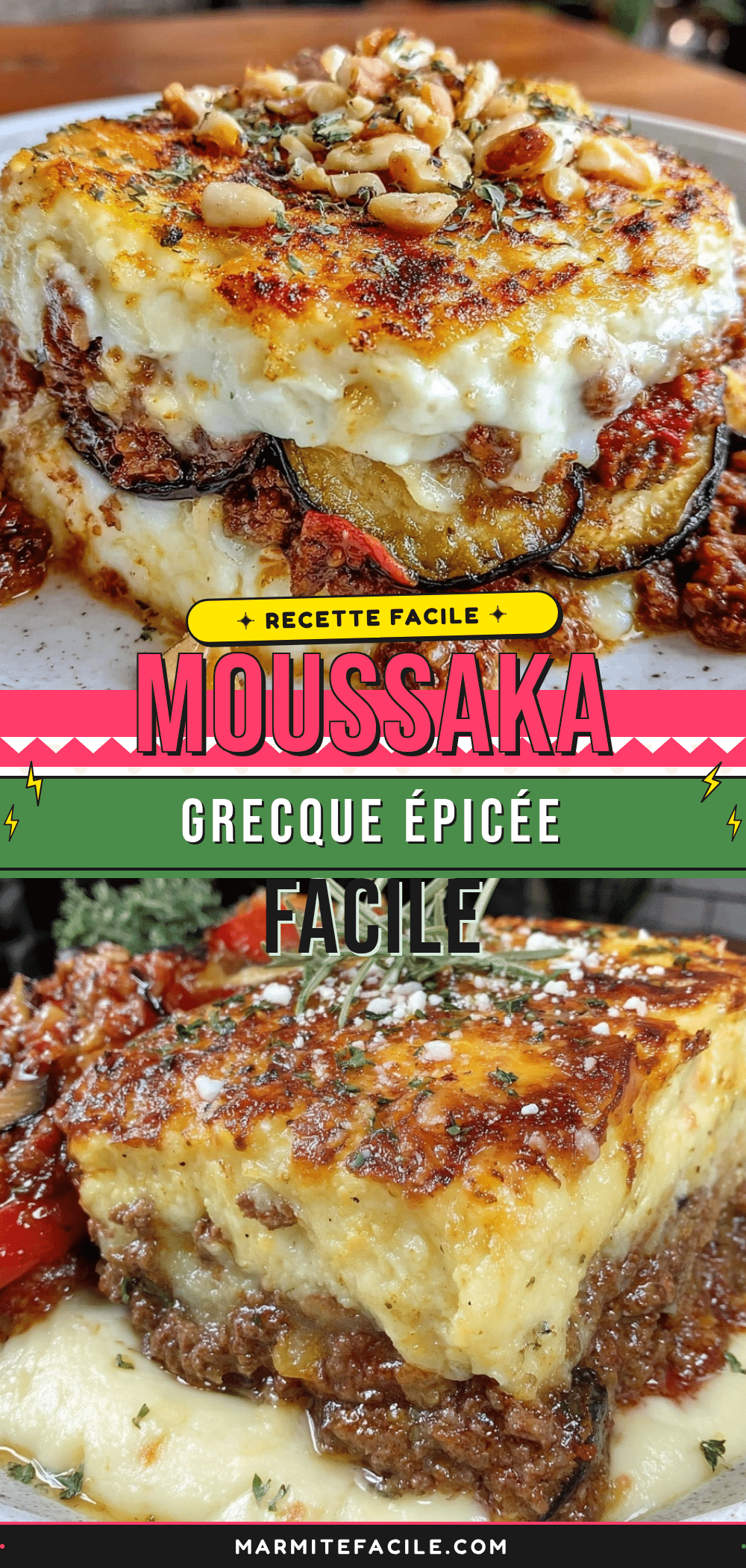 moussaka grecque facile aux épices recipe
