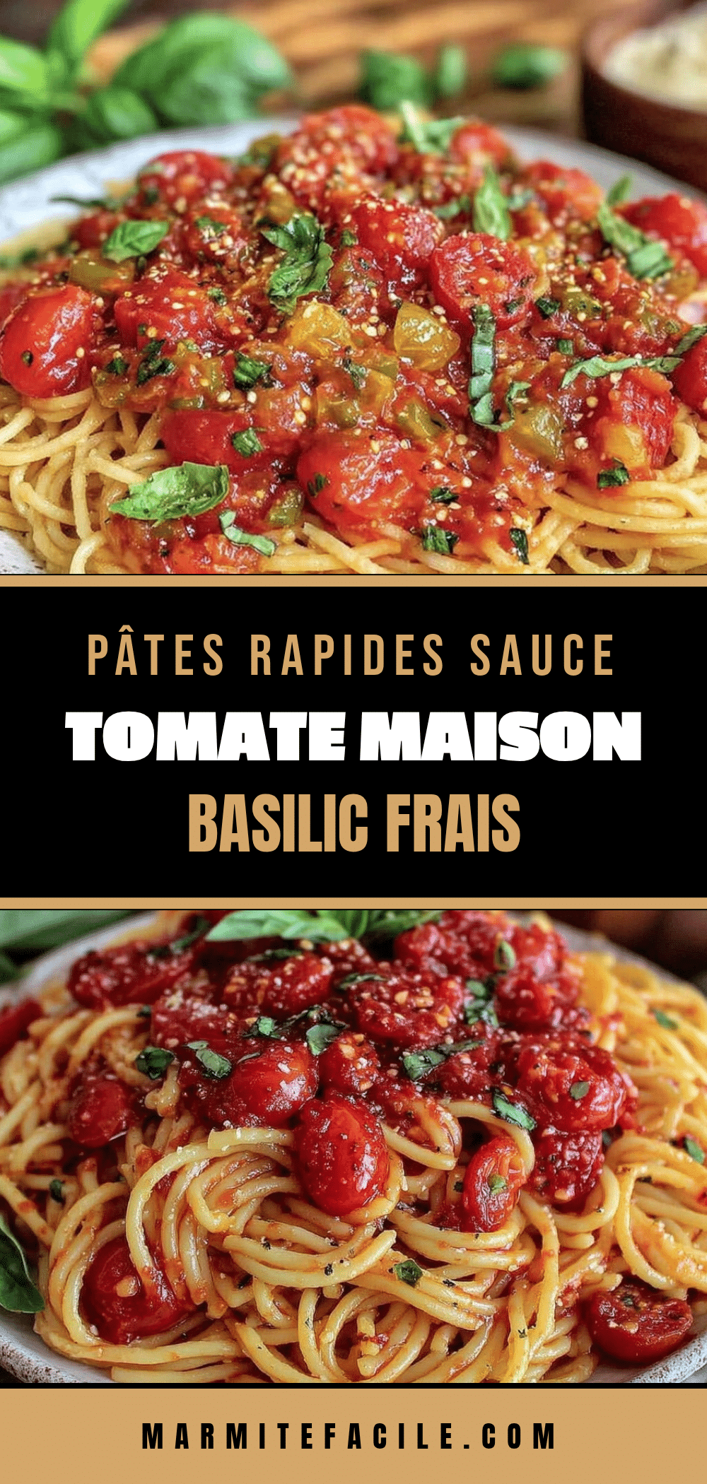 pâtes rapides à la sauce tomate maison recipe