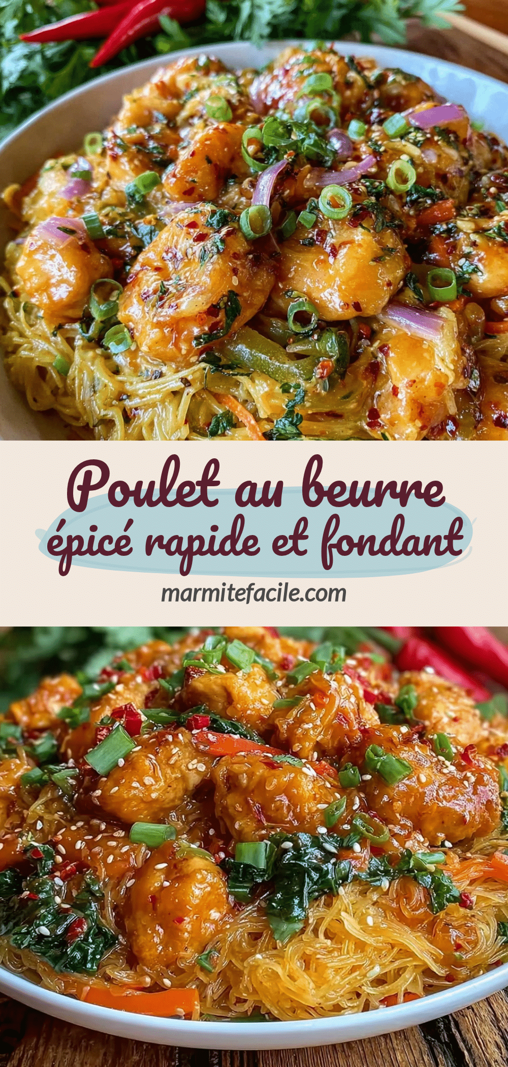 poulet au beurre épicé rapide recipe