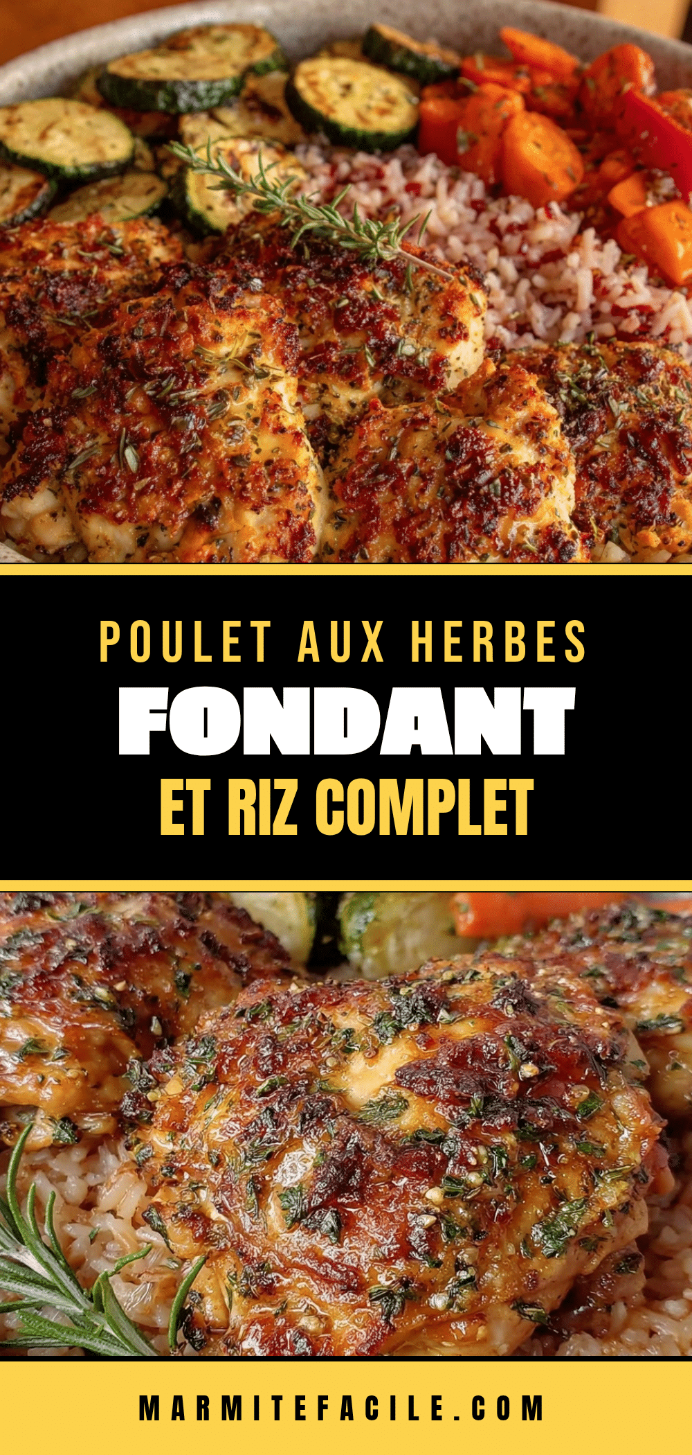 poulet aux herbes fondant recipe