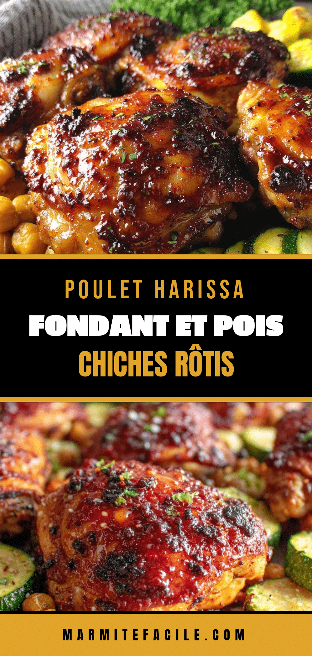 poulet harissa fondant recipe