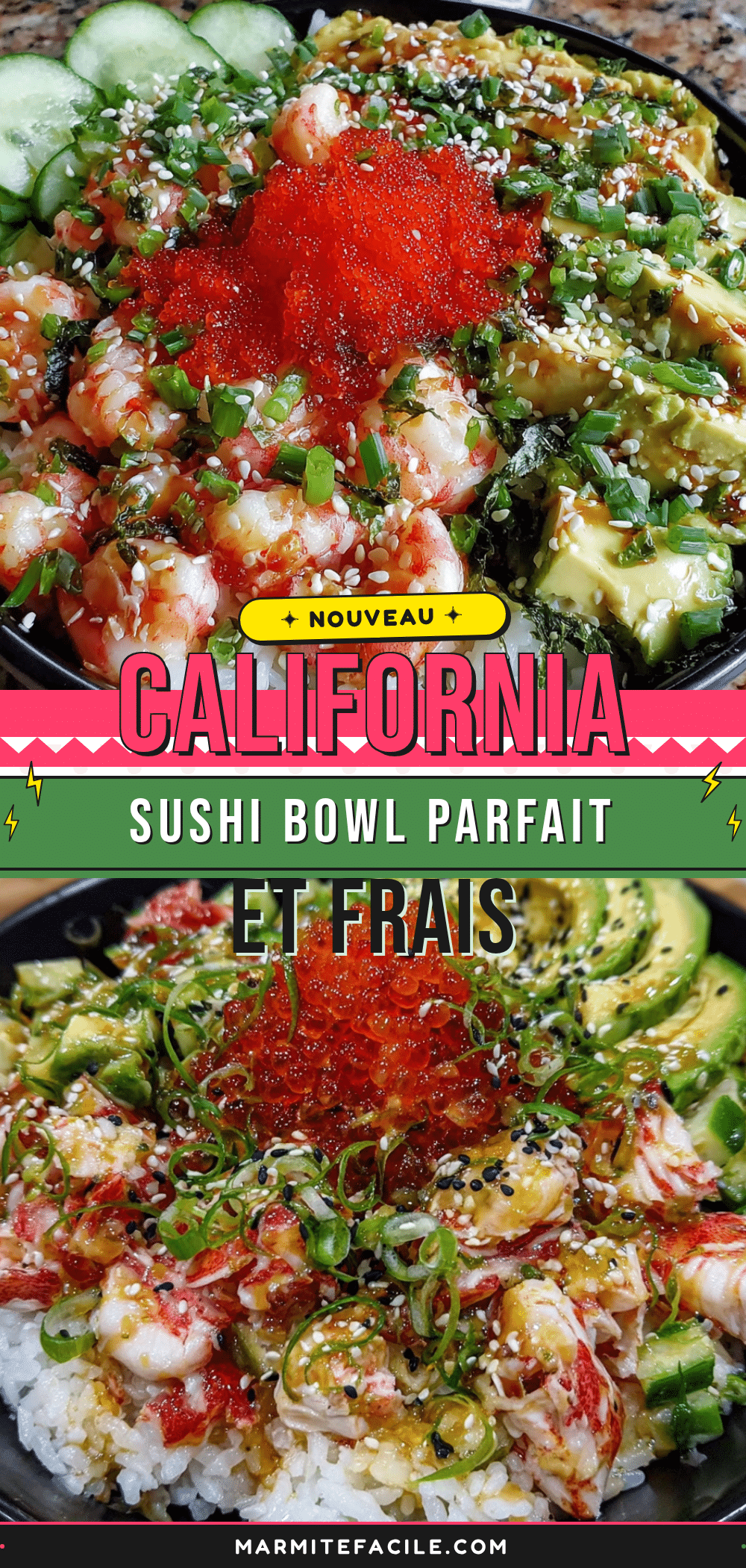 bol california roll frais recipe