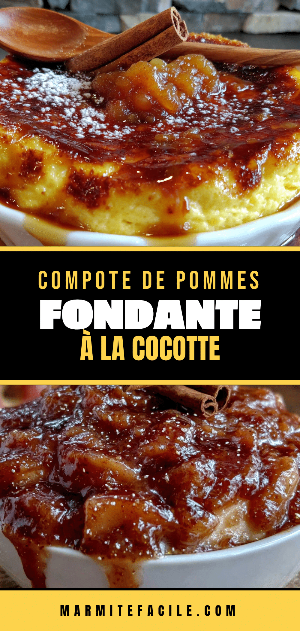 compote de pommes fondante à la cocotte recipe