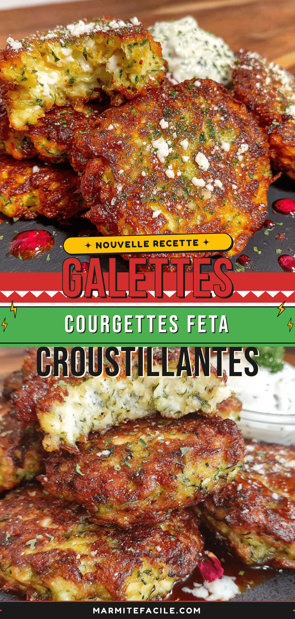 galettes de courgettes croustillantes recipe