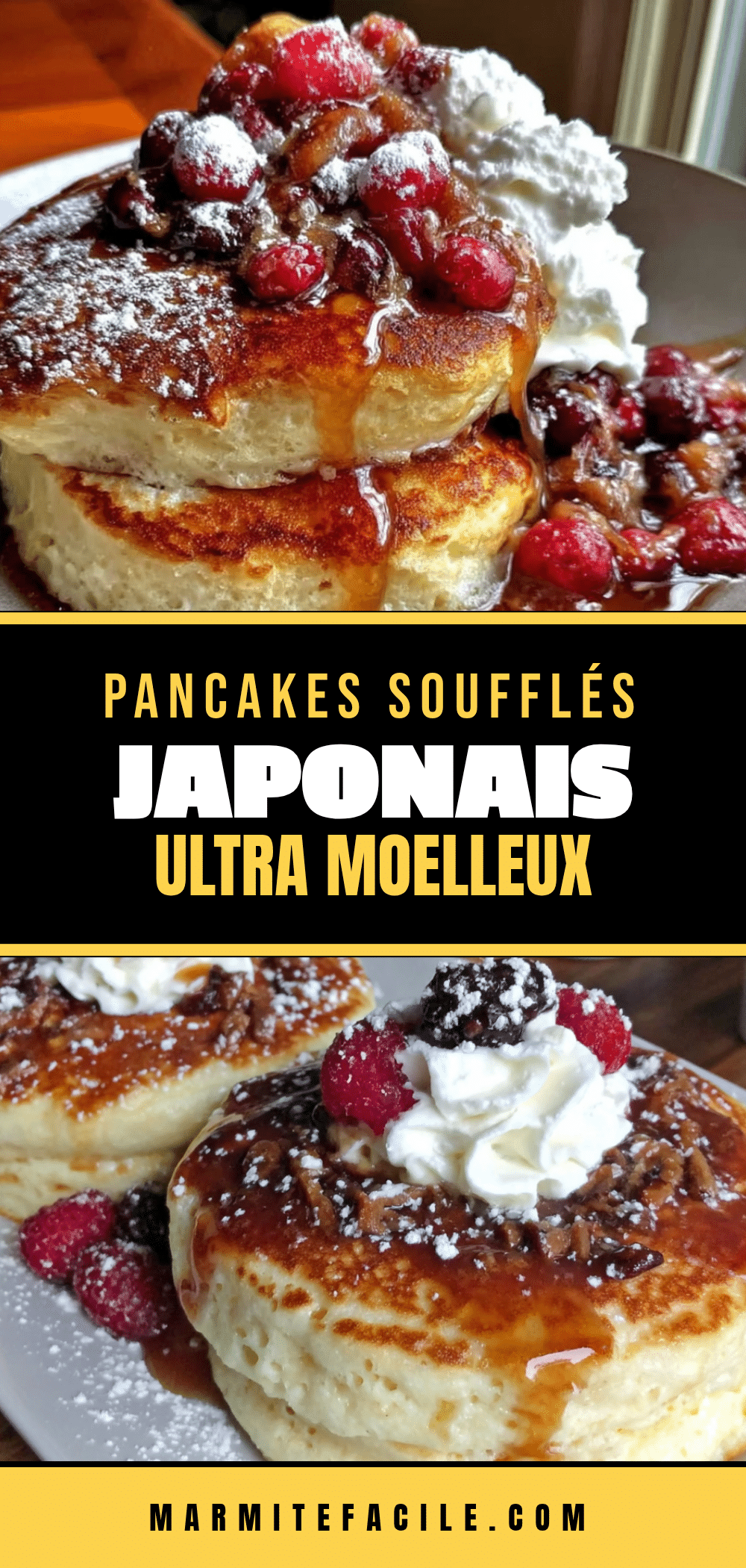 pancakes soufflés japonais ultra moelleux recipe