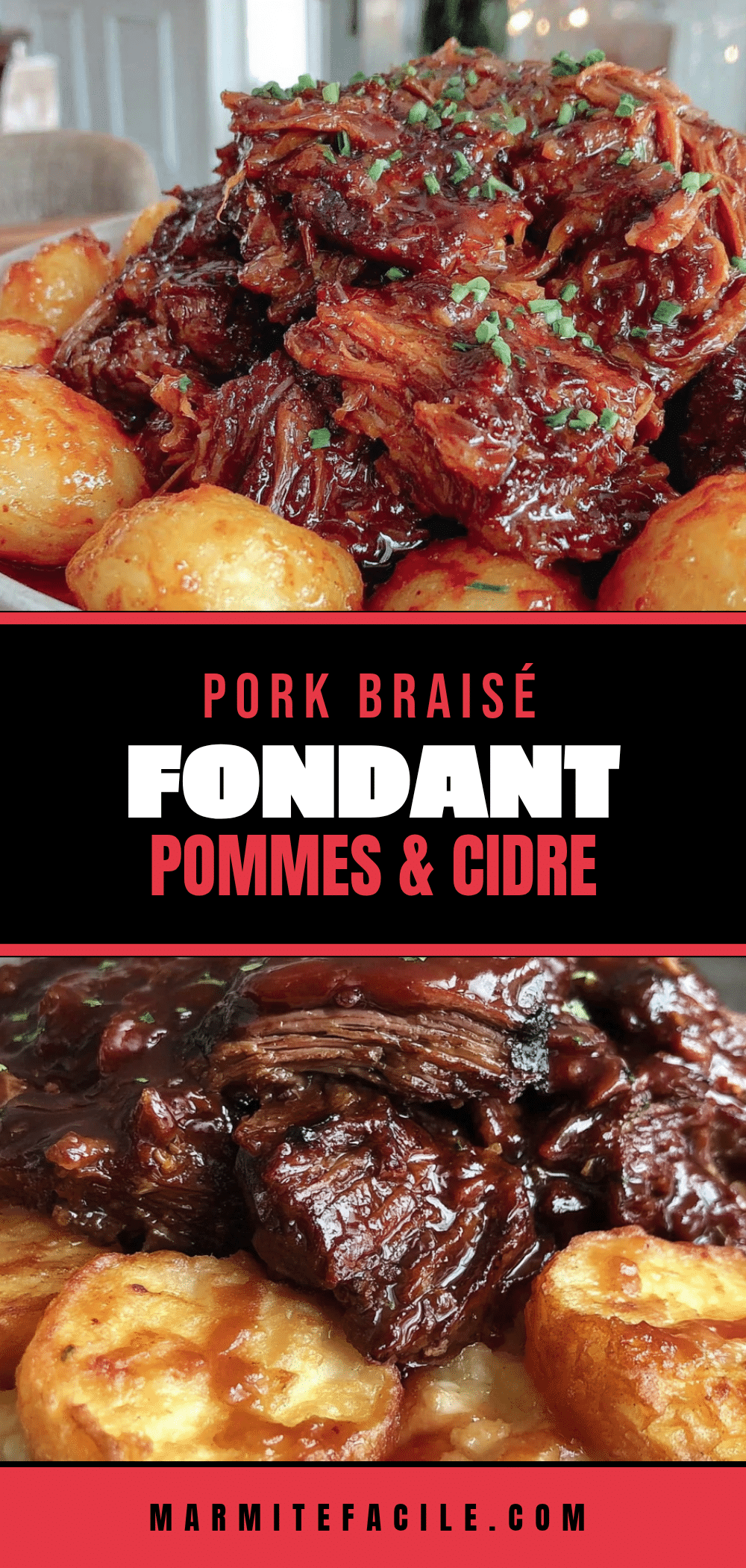 sauté de porc au cidre et pommes recipe