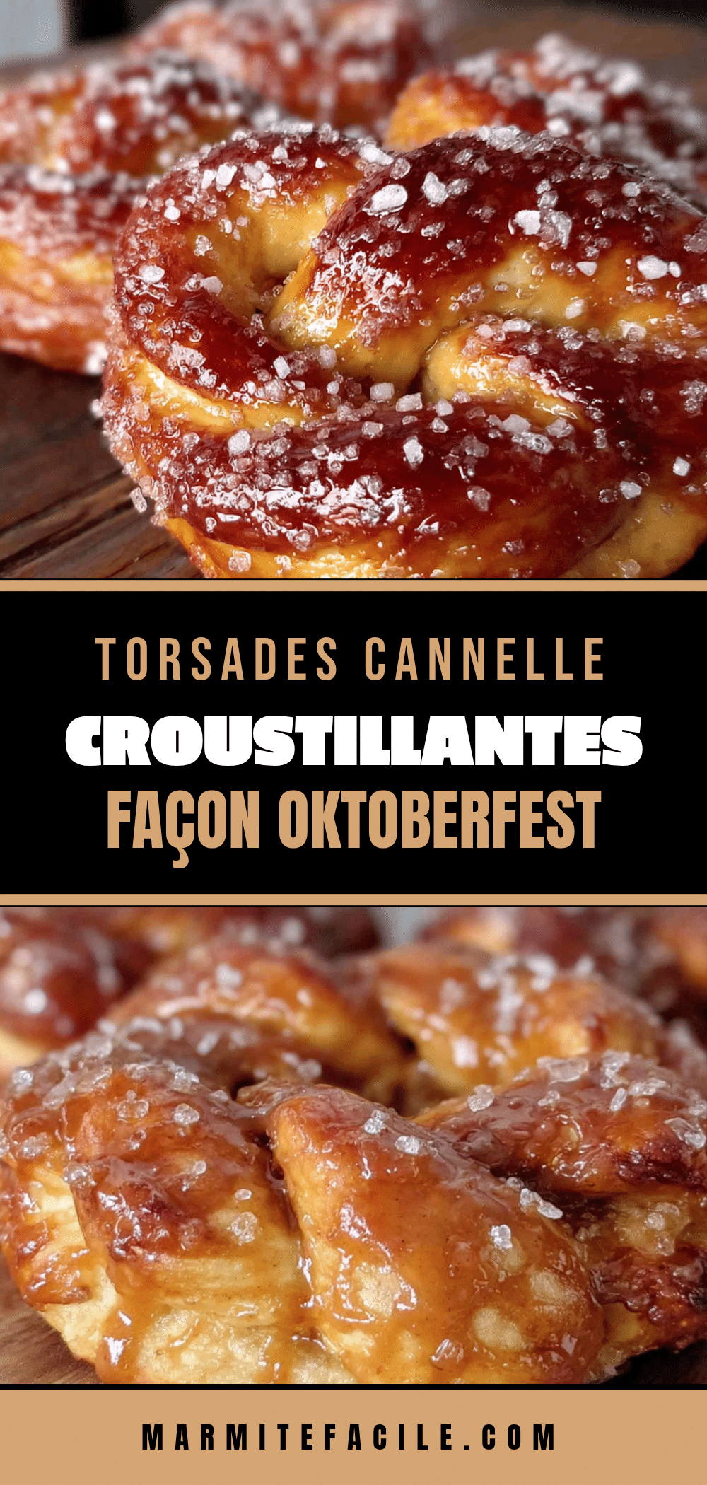 torsades cannelle croustillantes recipe