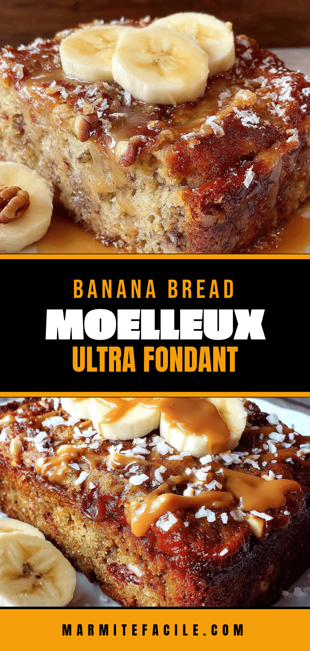 banana bread moelleux beurre de cacahuète recipe