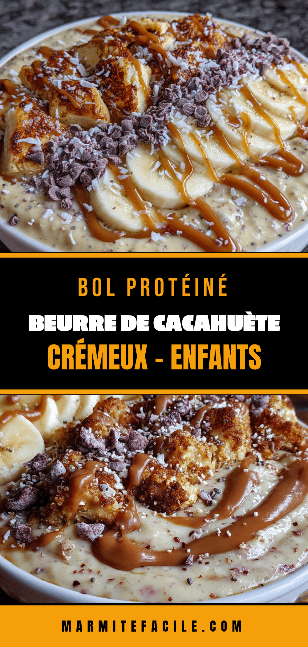 bol protéiné beurre de cacahuète crémeux recipe