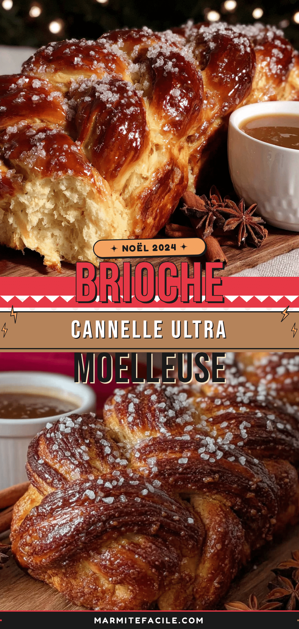 brioche de Noël à la cannelle ultra moelleuse recipe