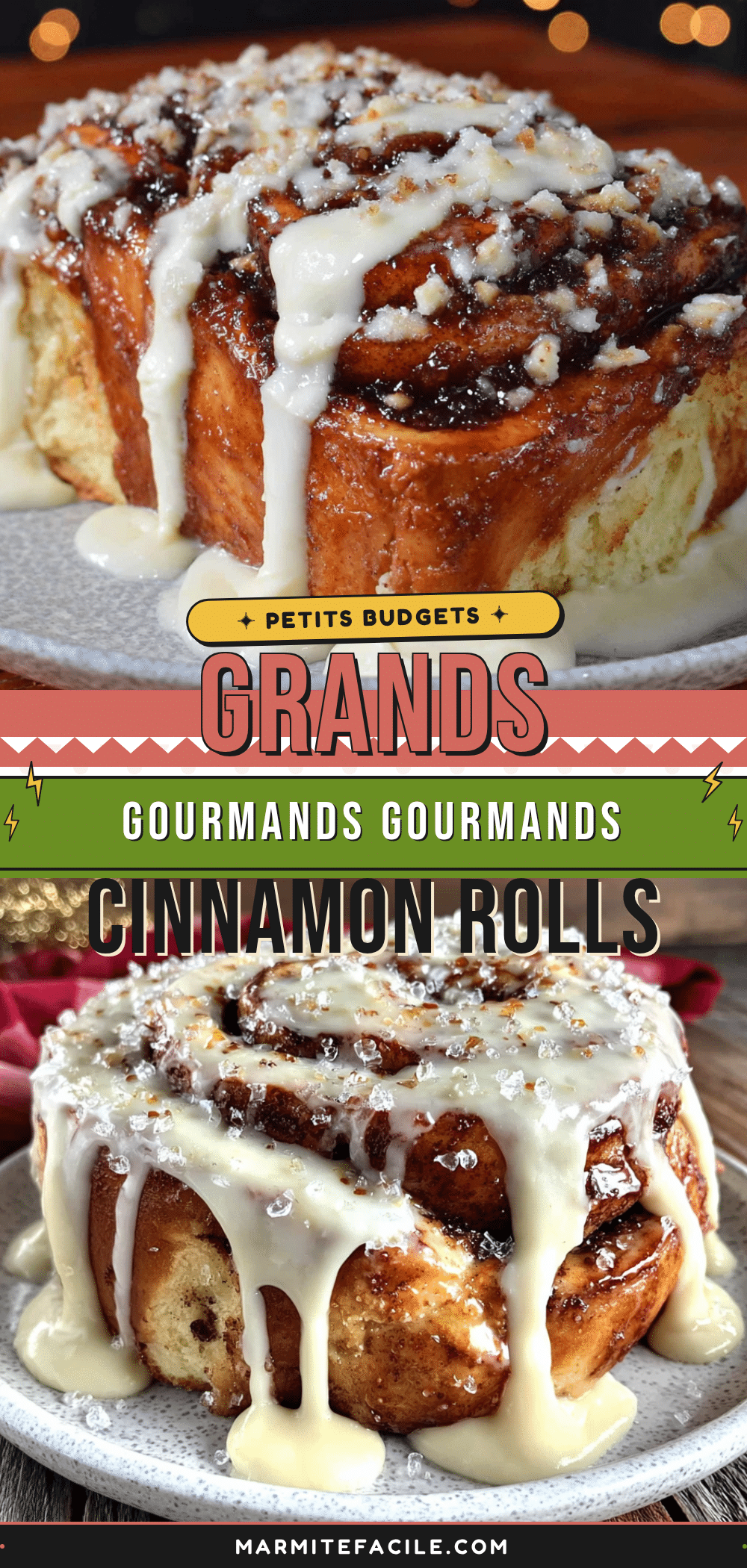 cinnamon rolls moelleux au cream cheese recipe