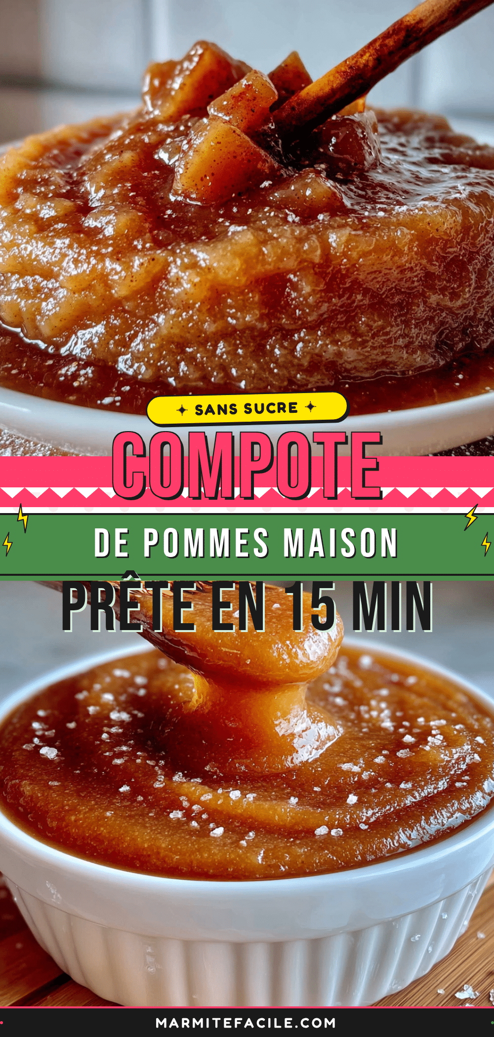 compote de pommes sans sucre recipe