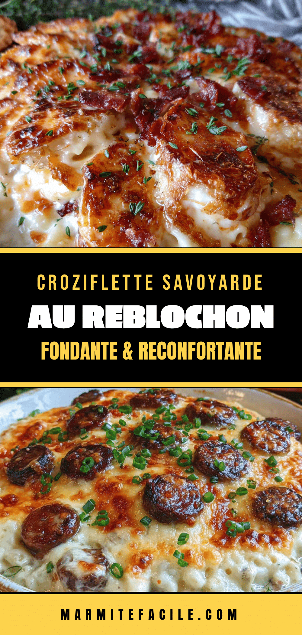 croziflette savoyarde au reblochon recipe