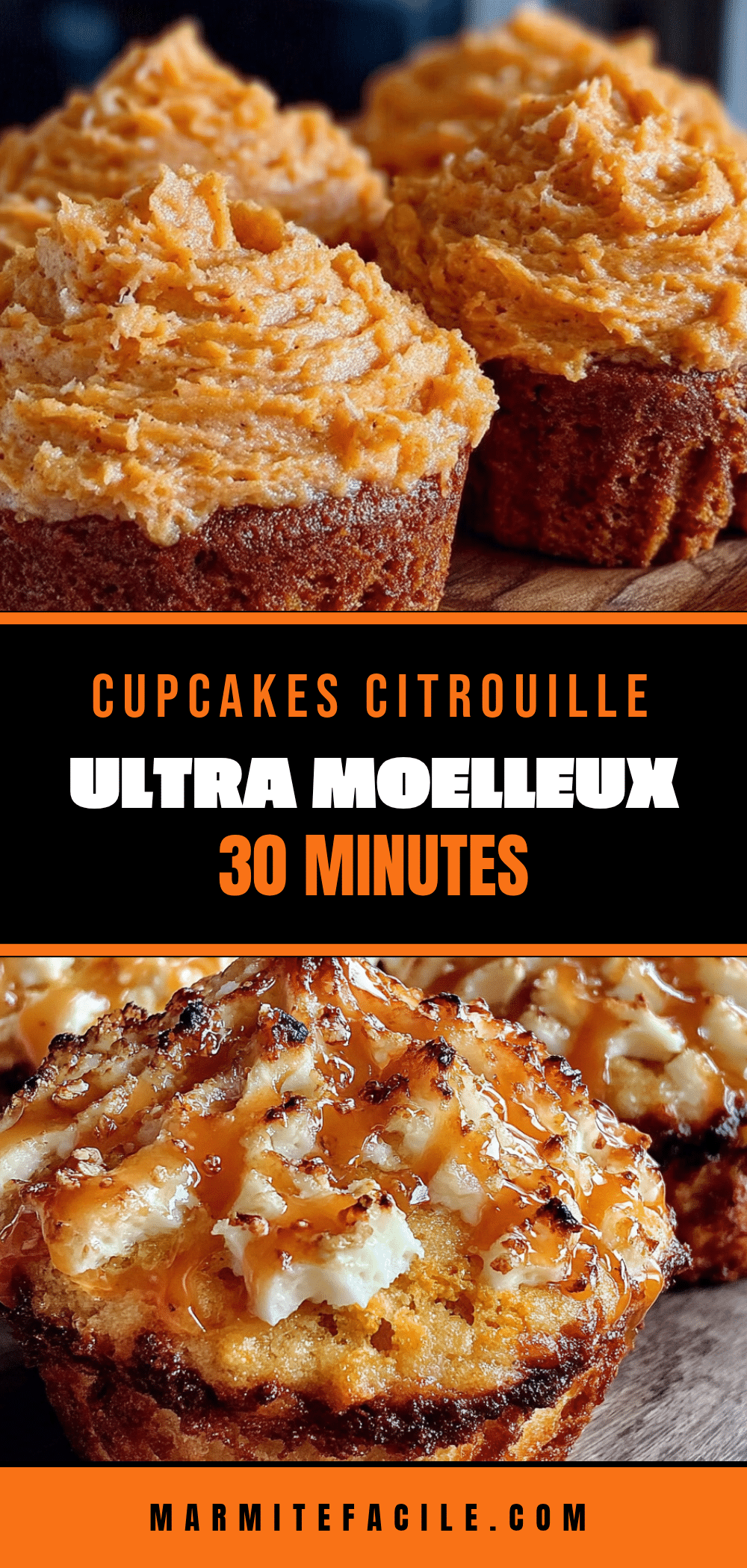cupcakes citrouille ultra moelleux recipe
