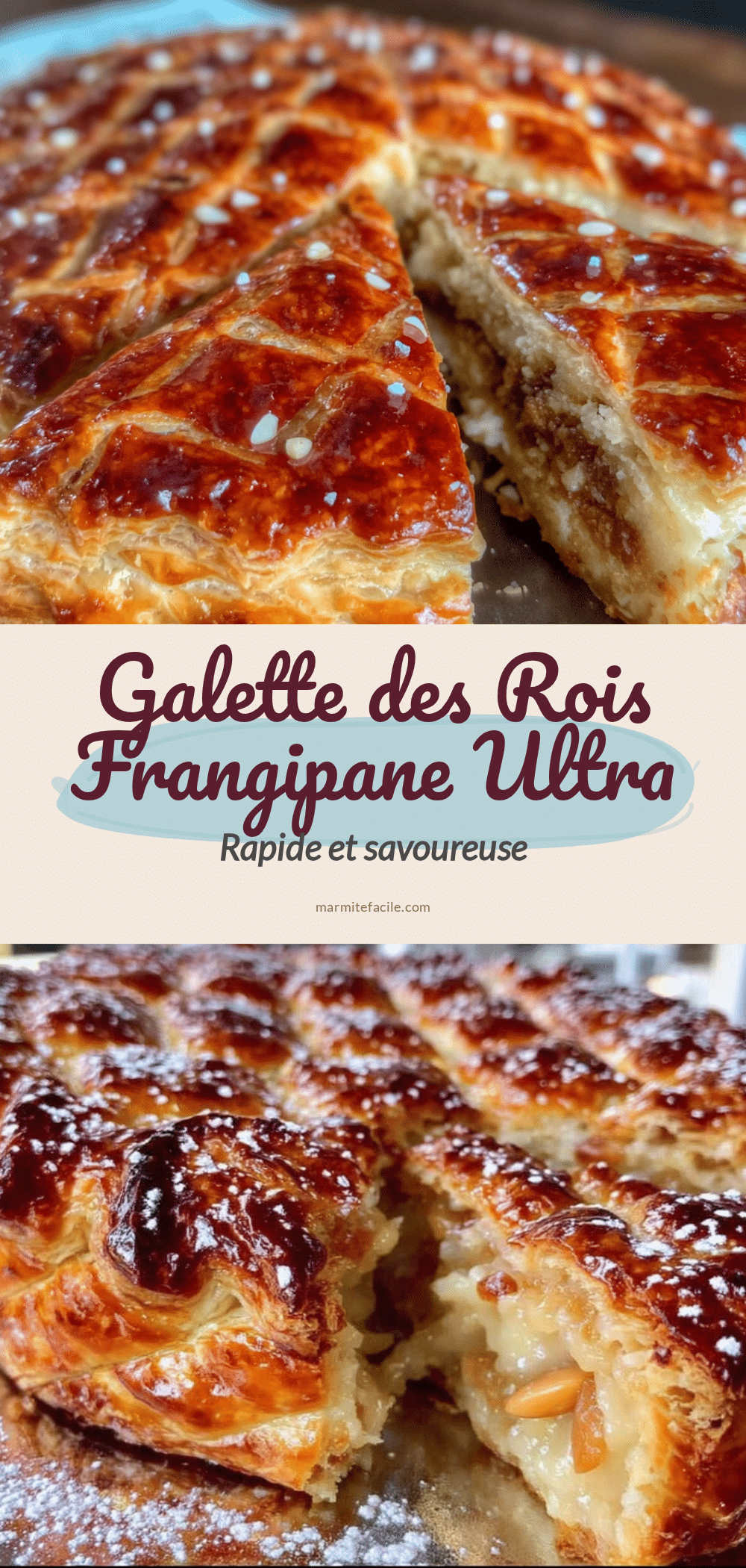 galette des rois frangipane ultra rapide recipe