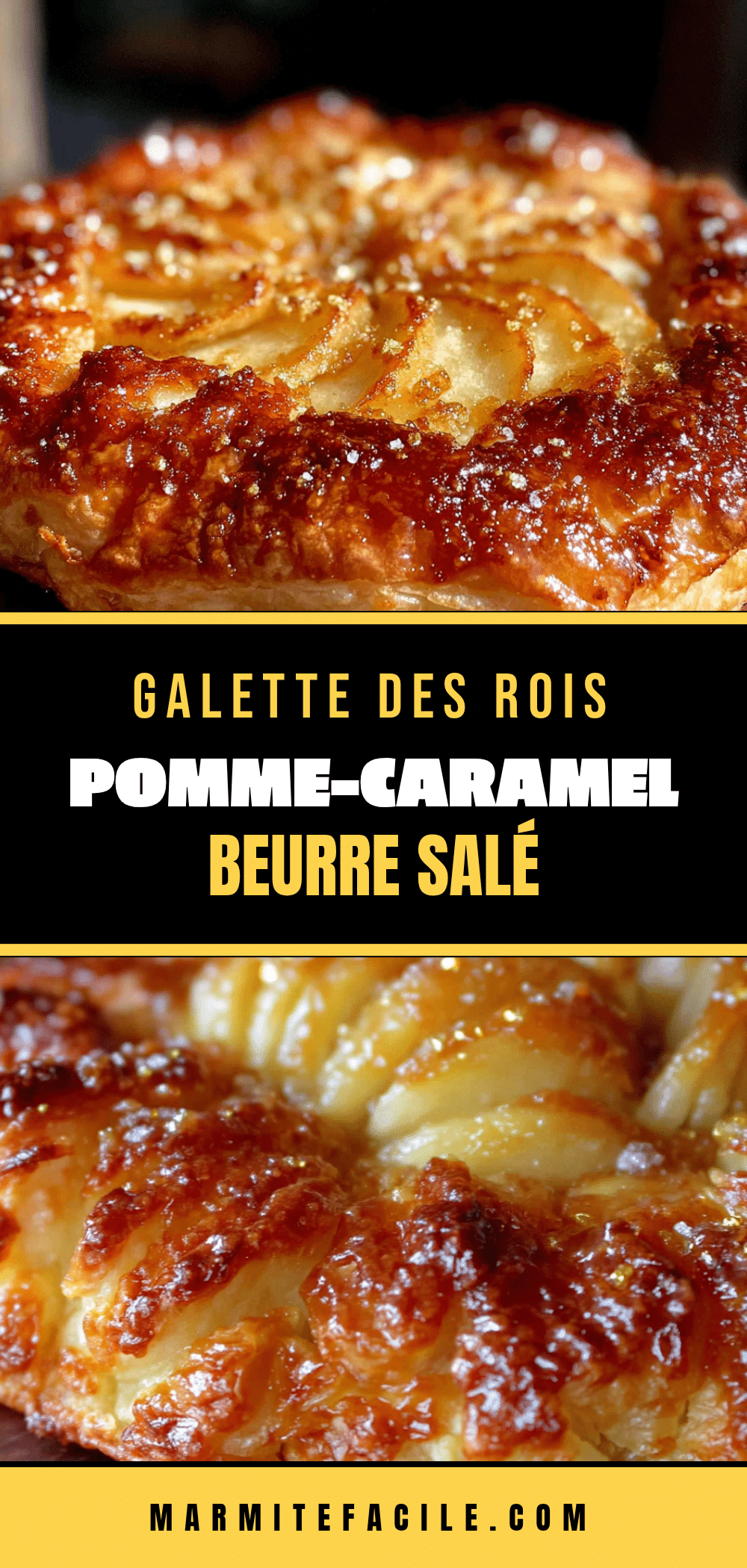galette des Rois pomme-caramel beurre salé recipe