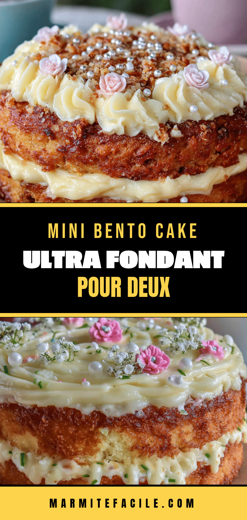 mini bento cake ultra fondant recipe