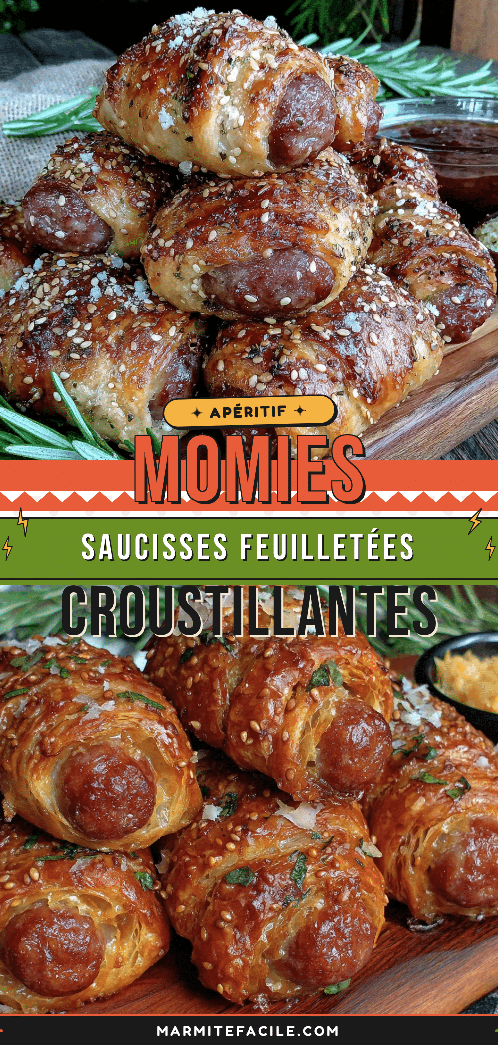 momies saucisses feuilletées croustillantes recipe