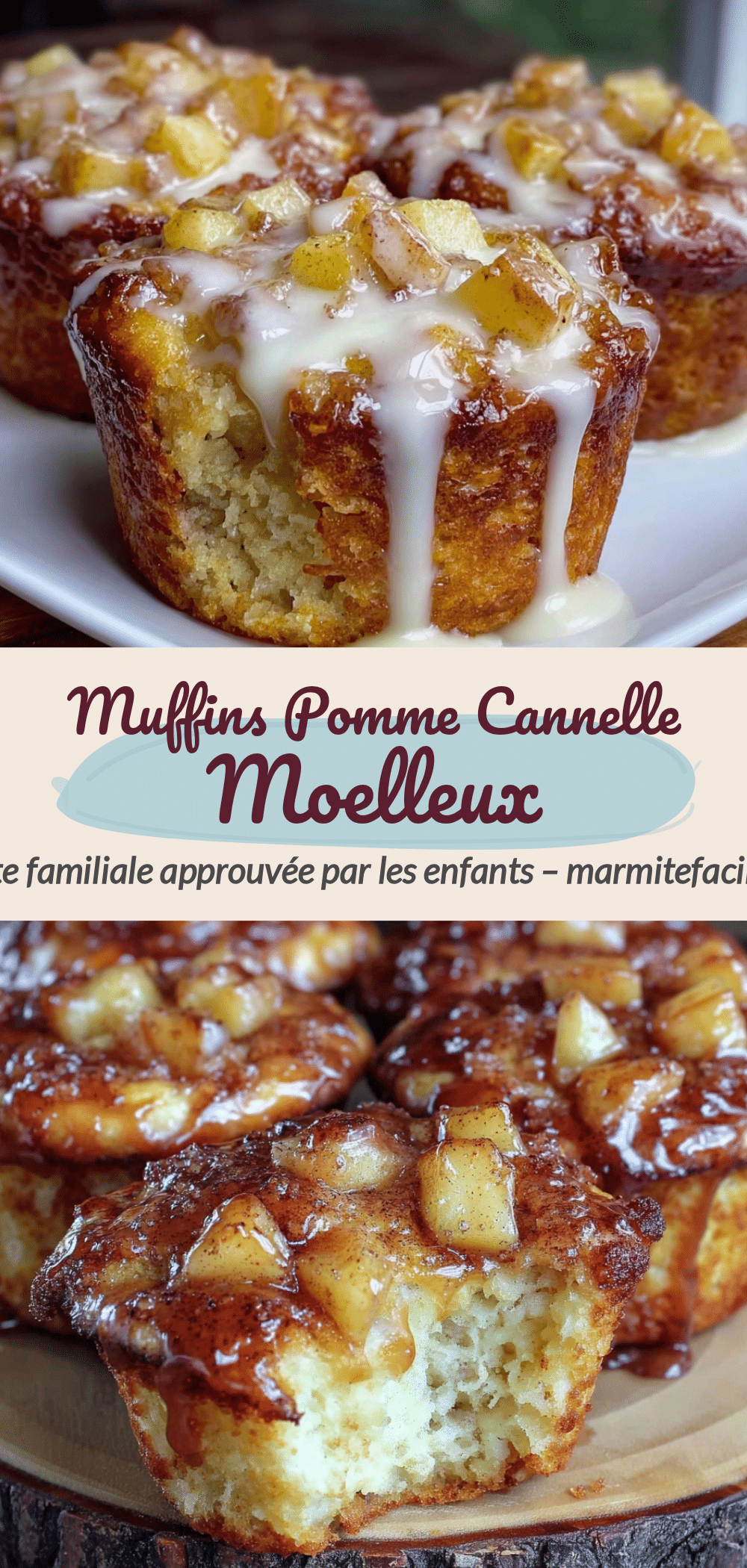 muffins pomme cannelle moelleux recipe