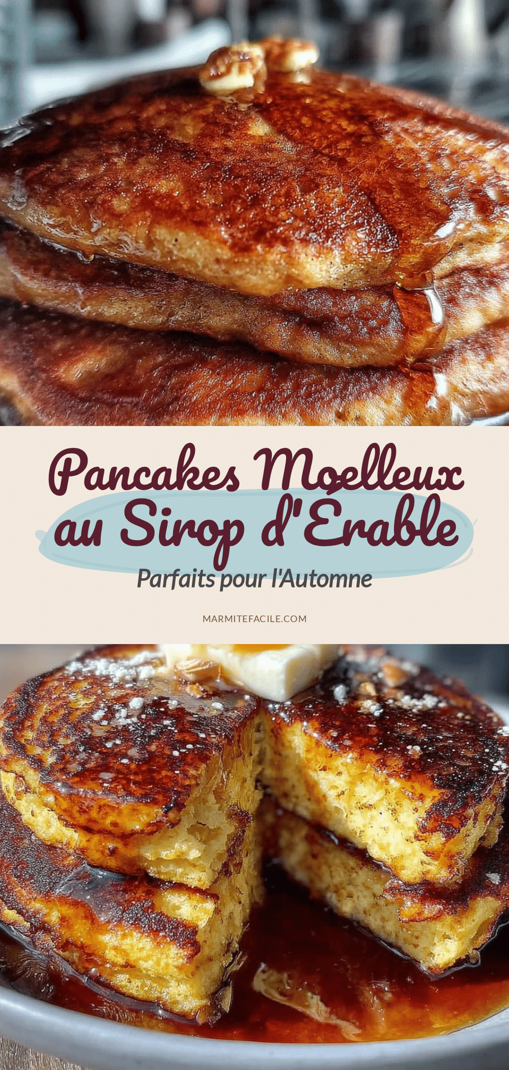 pancakes moelleux au sirop d’érable recipe