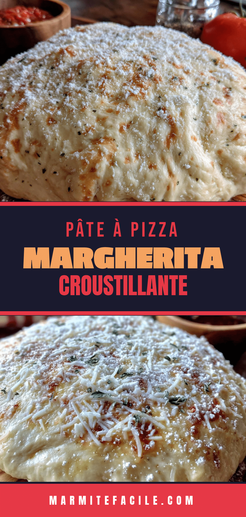 pâte à pizza margherita croustillante recipe