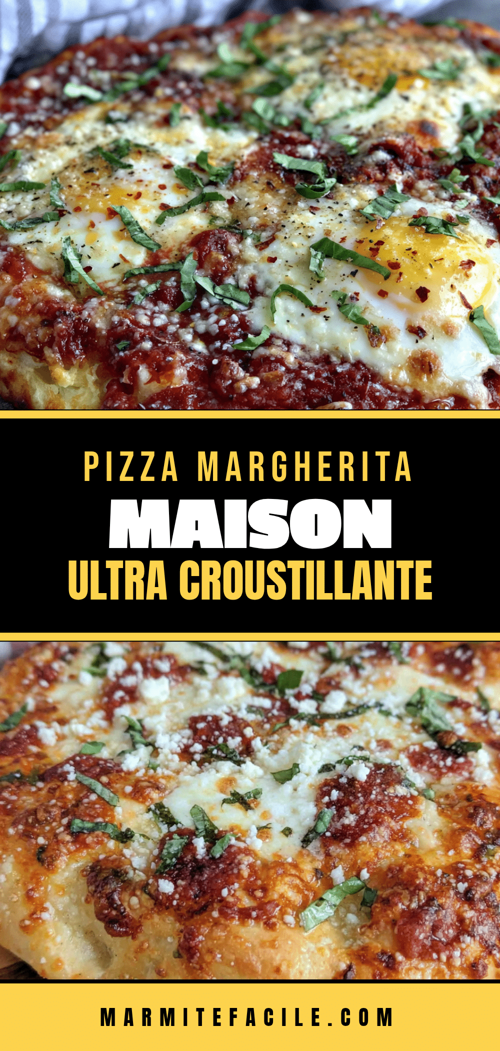 pizza margherita maison croustillante recipe