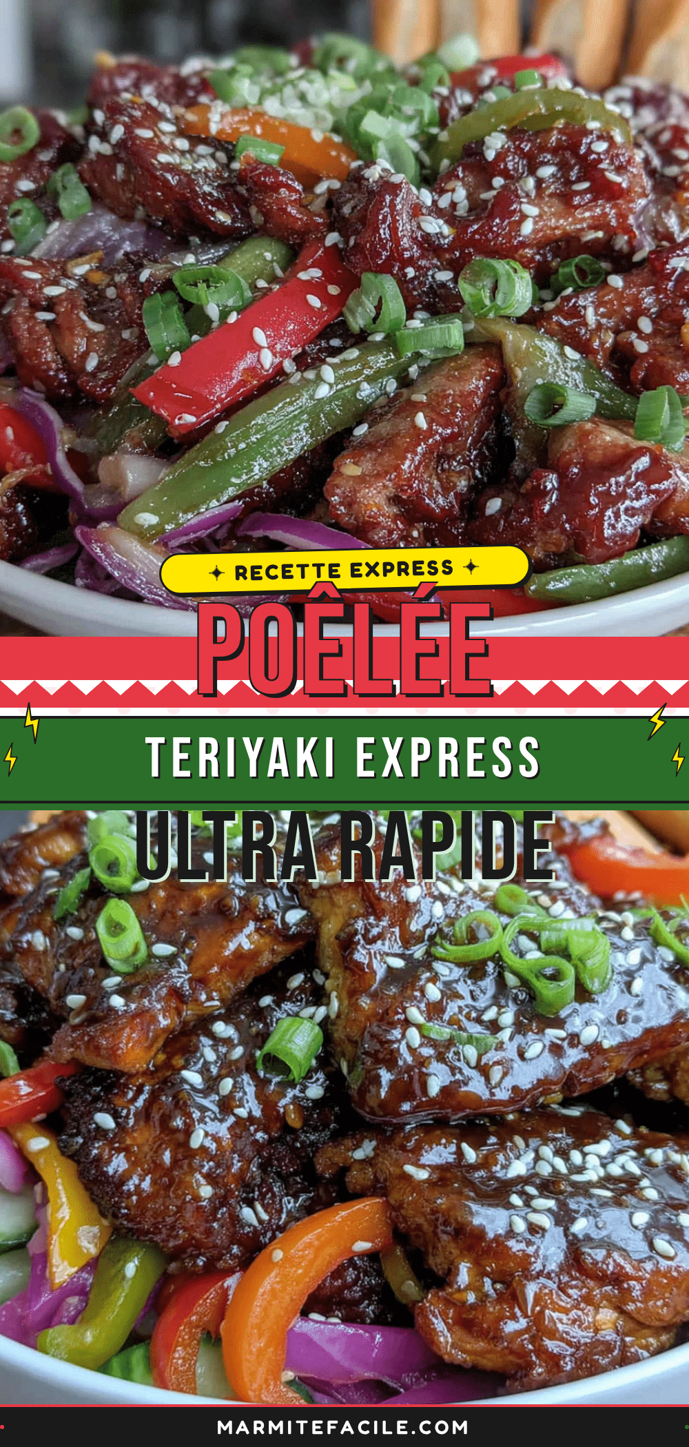 poêlée teriyaki express recipe