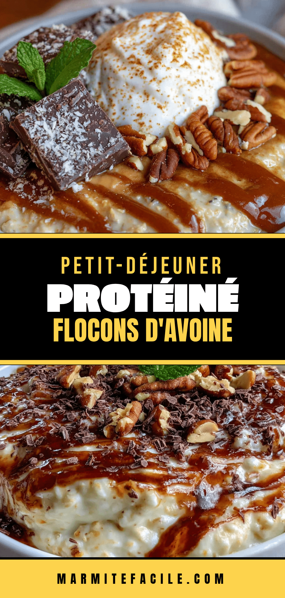 Porridge protéiné au beurre de cacahuète recipe
