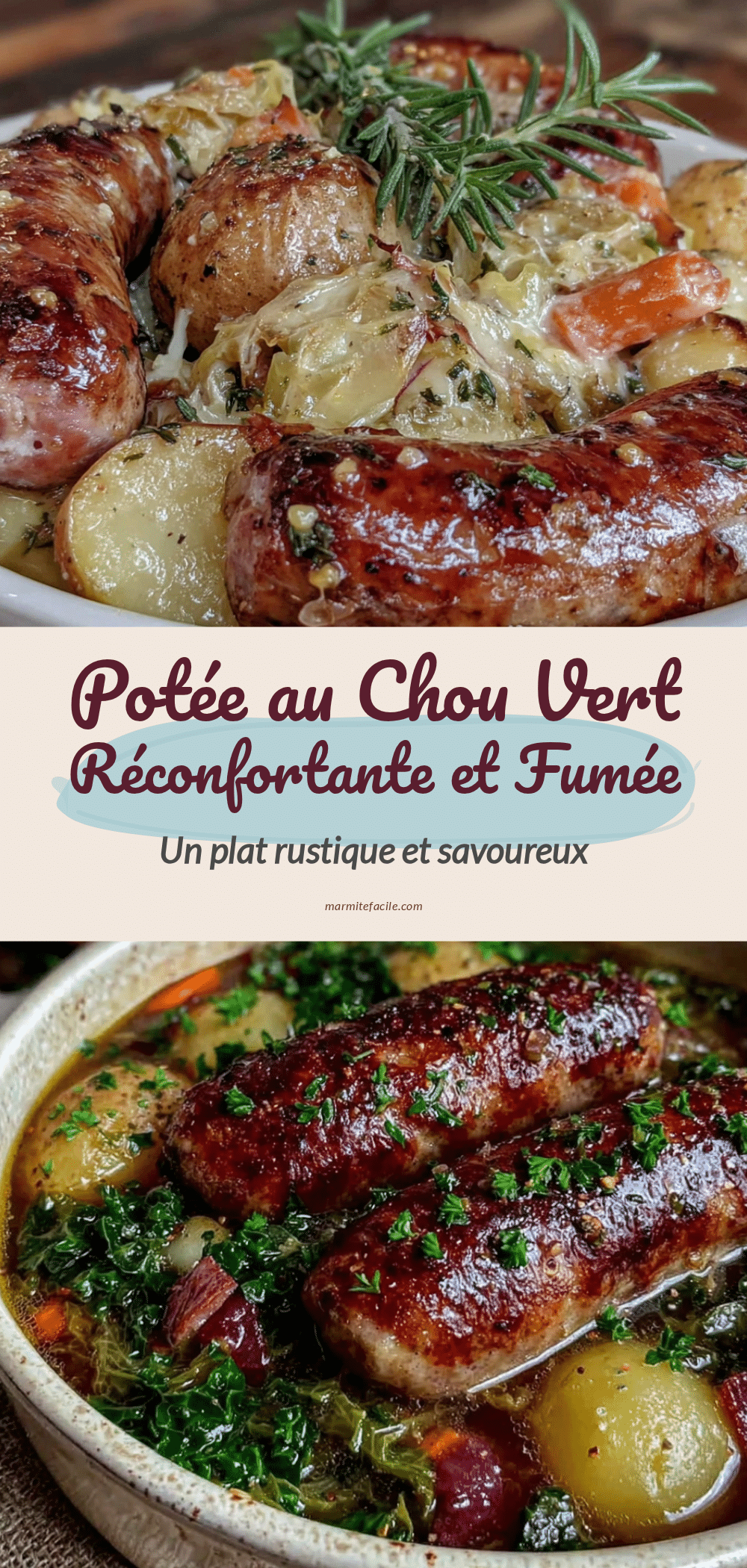 potée au chou vert fumée recipe