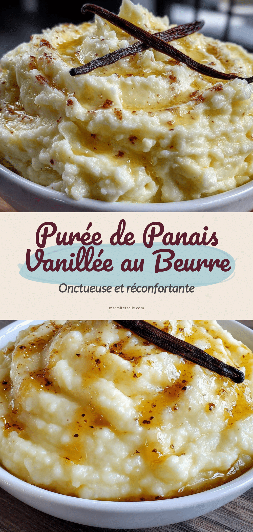 purée de panais vanillée recipe