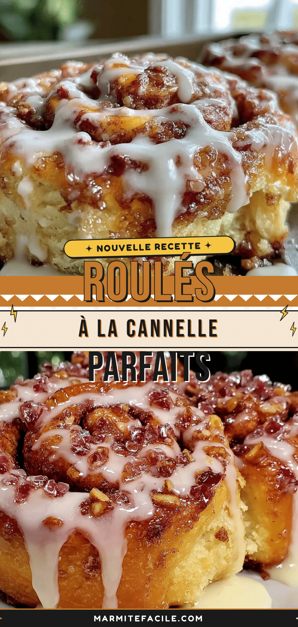 roulés à la cannelle recipe
