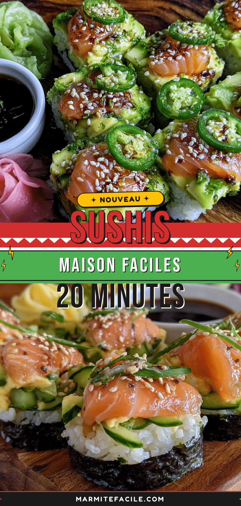 Sushis maison faciles pour débutants recipe