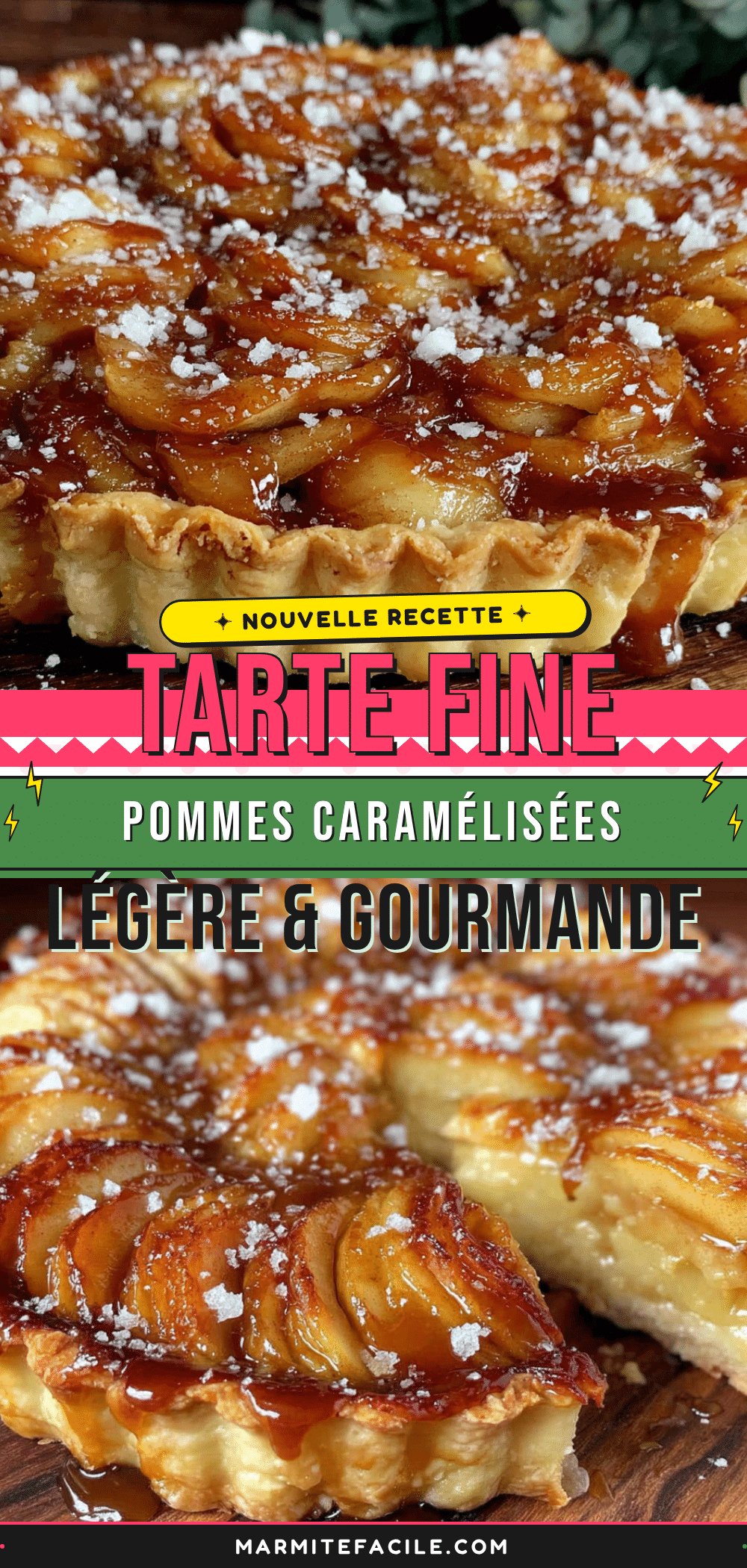 tarte fine aux pommes caramélisées légère recipe