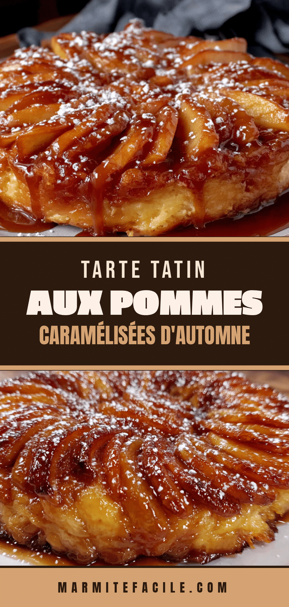 tarte tatin aux pommes caramélisées recipe