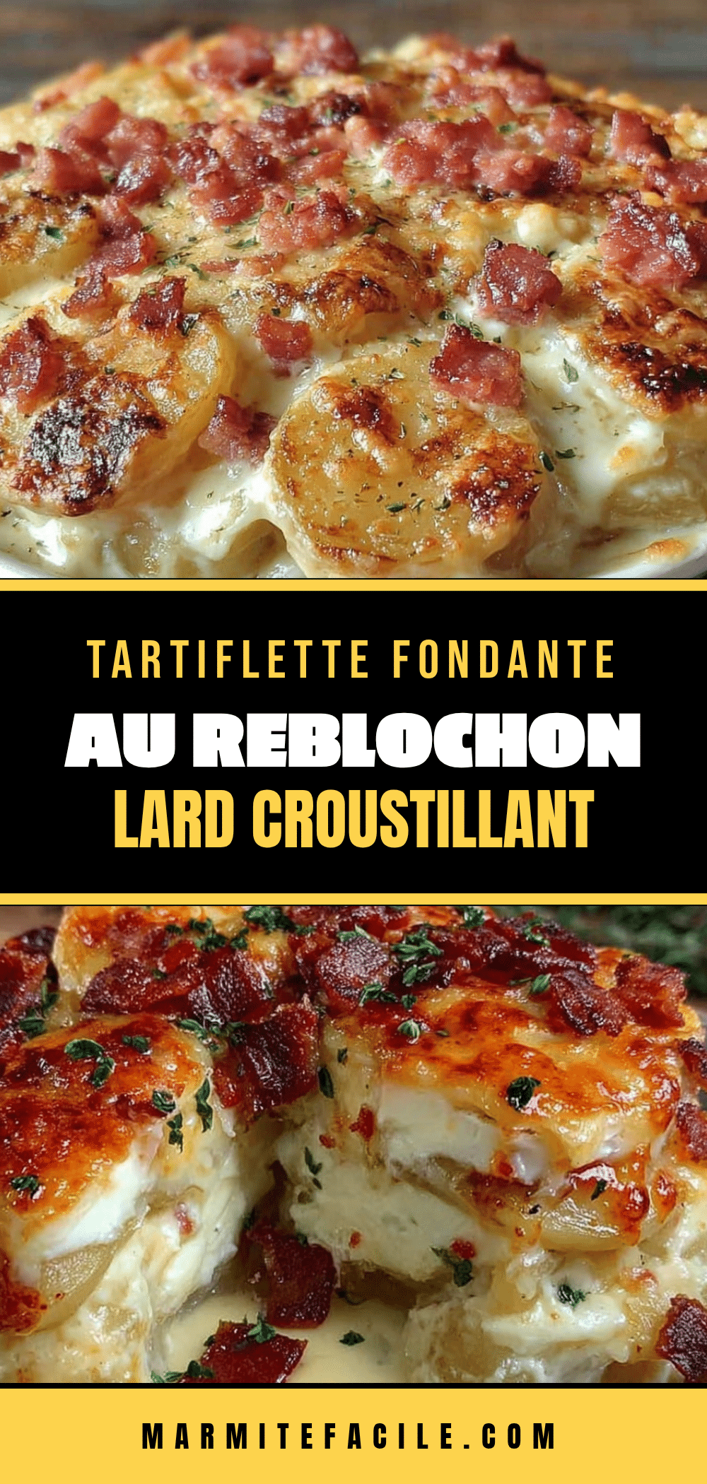 tartiflette fondante au reblochon recipe