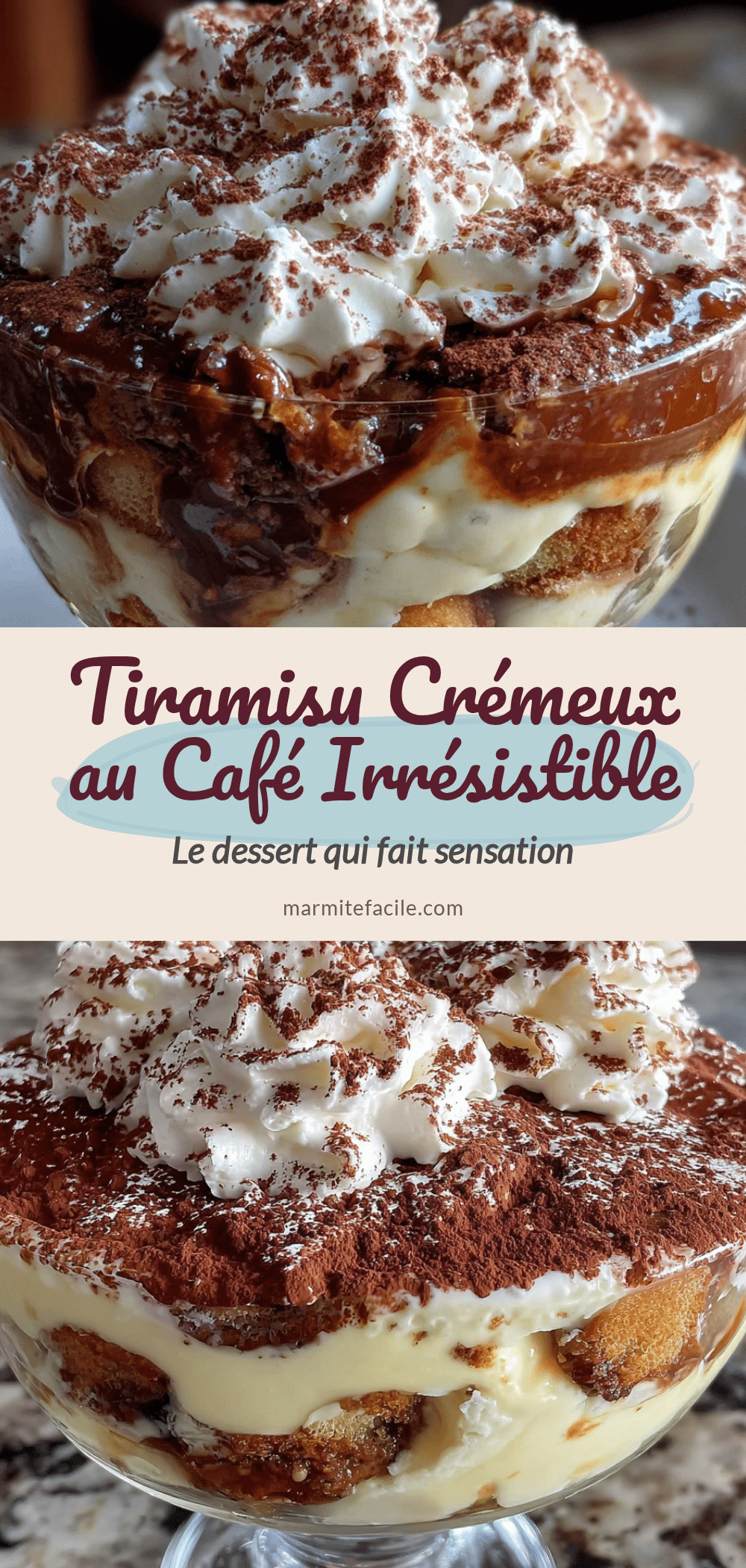 tiramisu crémeux au café irrésistible recipe